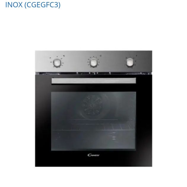 Four encastrable candy