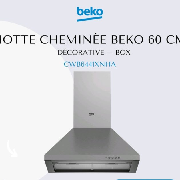 La hotte beko 60 cm